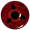 Imagem de Sharingan de Parede Vivo
